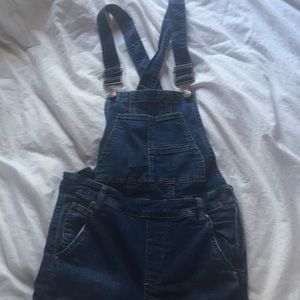 Free people Carly flare overalls